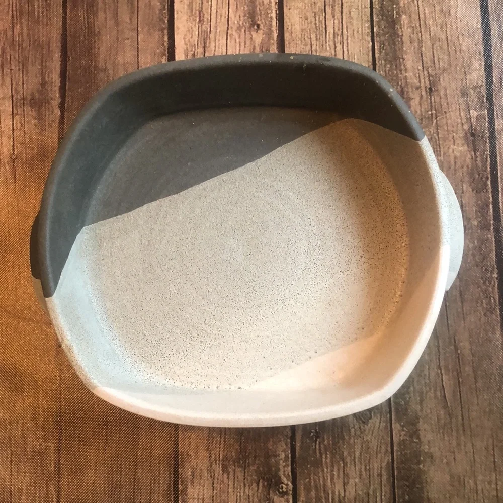 Handmade and Signed Raku(?) Ceramic Tray